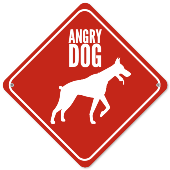 dog signsthatPlastic sign Engraving