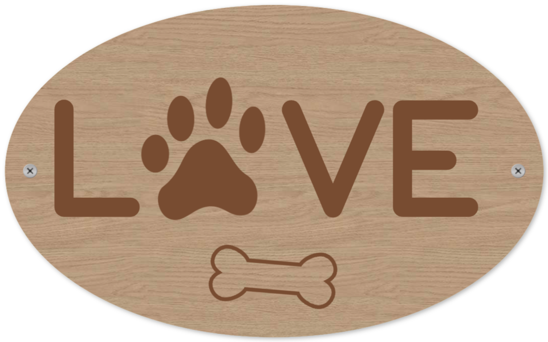 dog signsthatWood sign